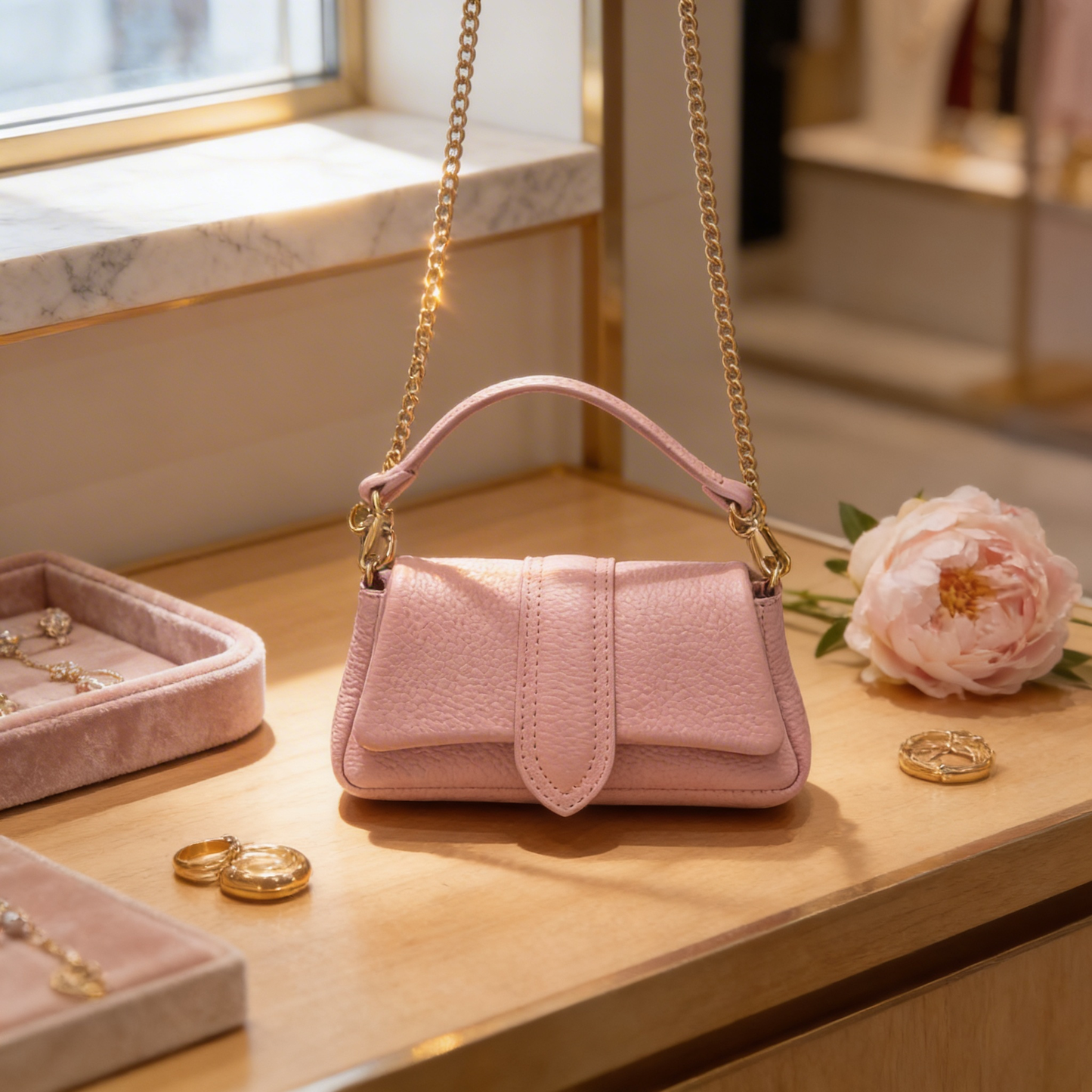 SAC / POCHETTE CUIR LOLO