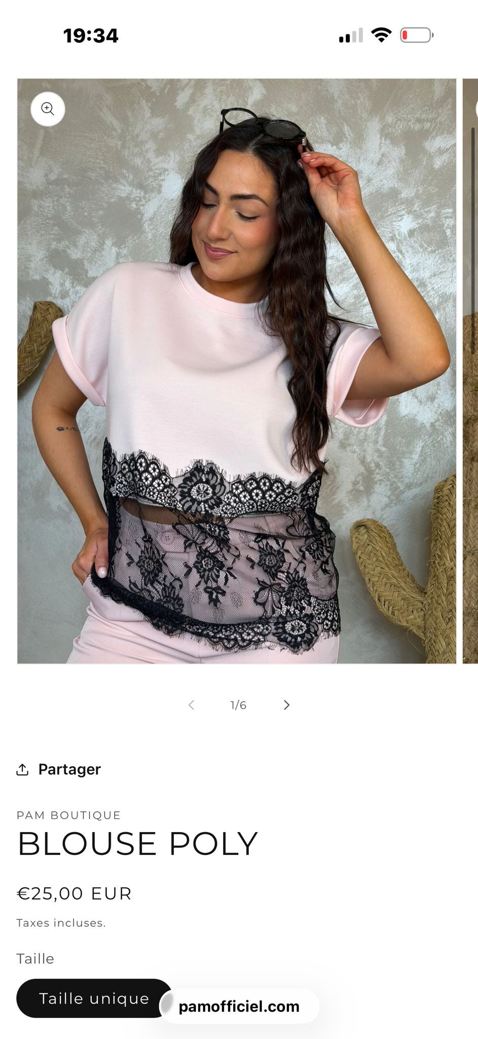 BLOUSE POLY