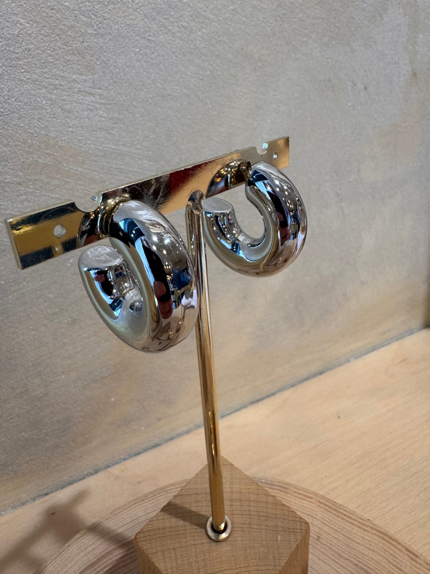 BOUCLES D'OREILLE ZIPO ARGENTE