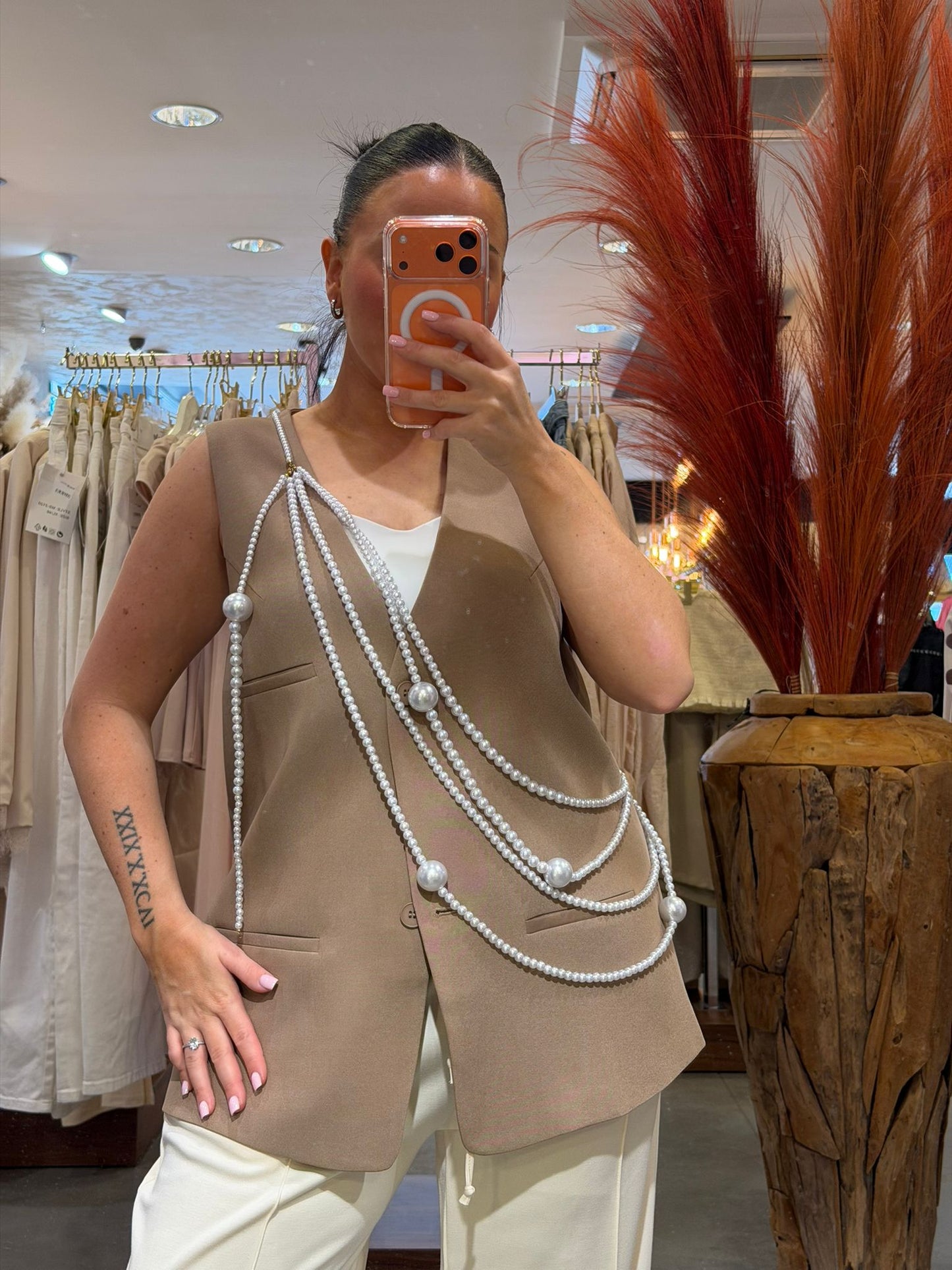 BLAZER SANS MANCHE BELLI