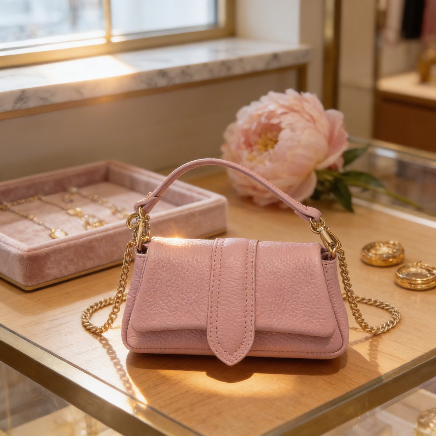 SAC / POCHETTE CUIR LOLO