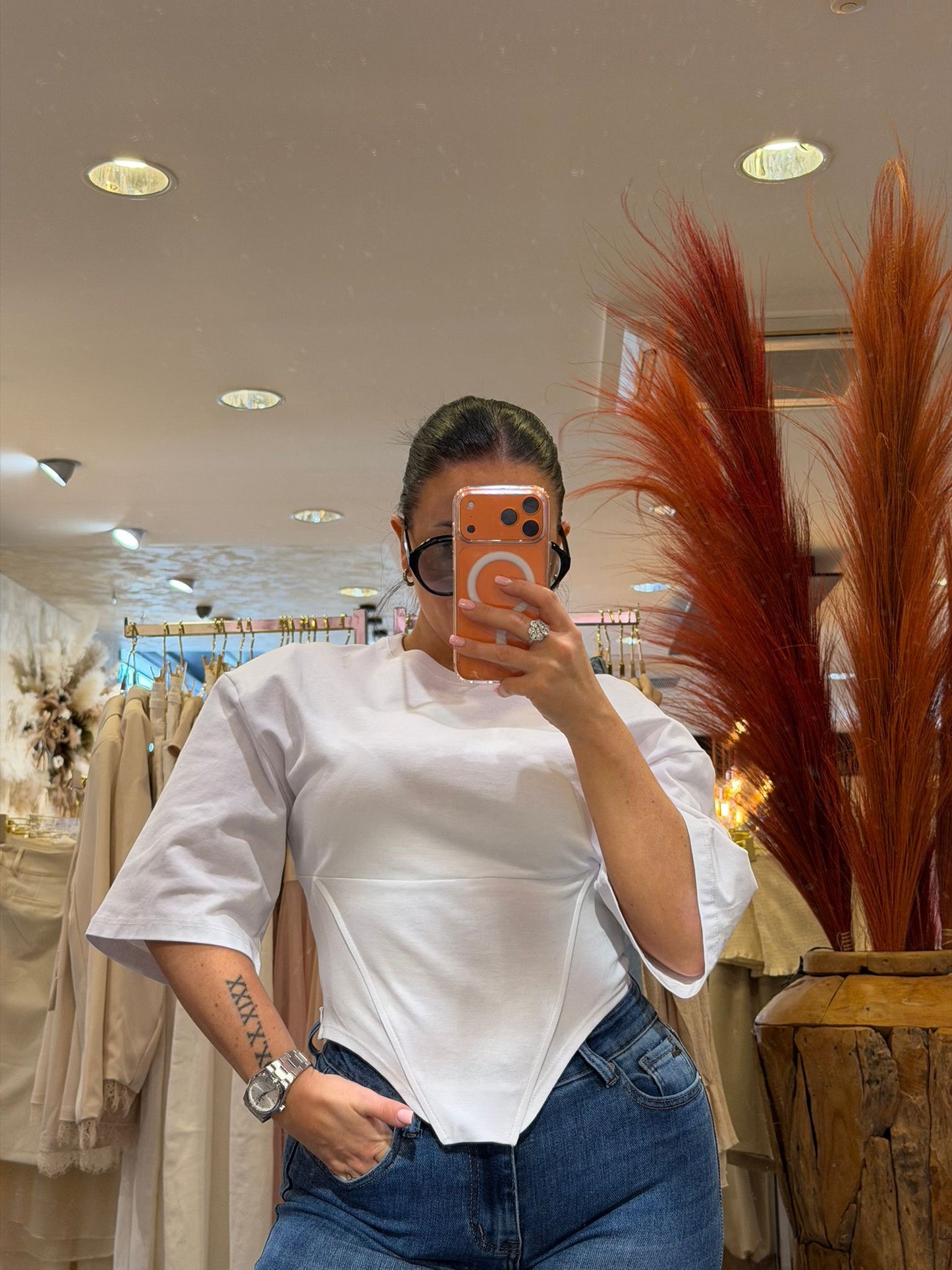 T-SHIRT BALI BLANC