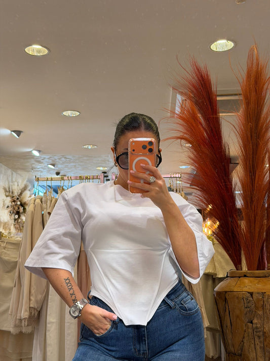 T-SHIRT BALI BLANC