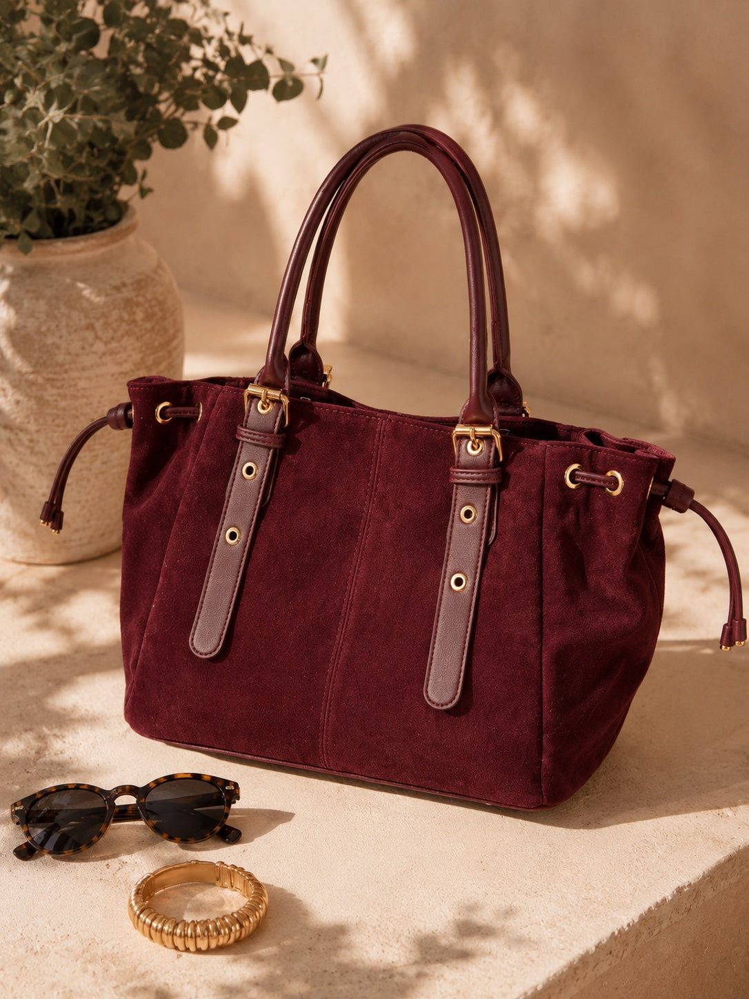 Sac INÈS bordeaux
