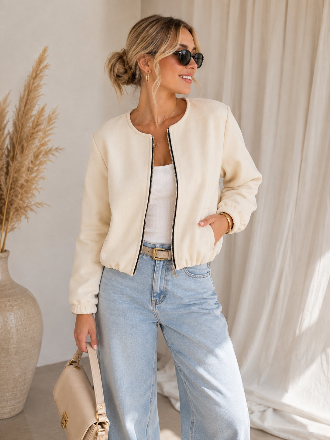 Veste Lilia écrue